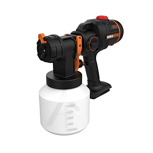 Worx Nitro 20V Cordless Paint Sprayer Power Share with Brushless Motor - WX020L.9 (Battery & Charger Sold Separately) by WORX - Used condition - US$84.55