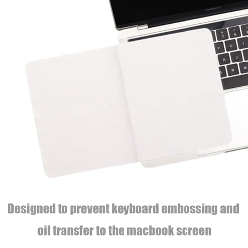 Fc’Noqgn 13-Zoll-Bildschirmreinigungstuch zum Schutz des Bildschirms vor Schmutz auf Laptop-Tastaturen, kompatibel mit MacBook Pro 13-Zoll, MacBook Pro 14-Zoll und MacBook Air 13-Zoll