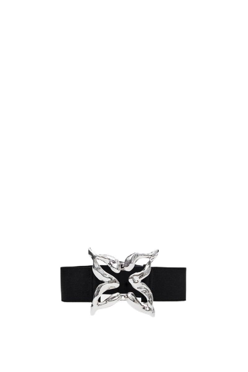 Desigual BELT_ELASTIC BUTTERFLY, 2000 BLACK, U
