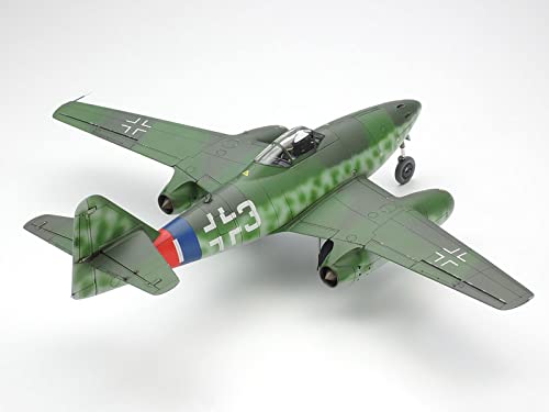 TAMIYA 300061087 300061087-1:48 WWII Deutsche Messerschmitt Me262 A-1A,originalgetreue Nachbildung, Plastik Bausatz… – Bild 4
