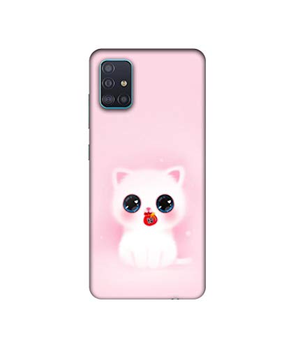 Image of Amazon Brand - Solimo Designer Kitty 3D Printed Hard Back Case Mobile Cover for Samsung Galaxy A51