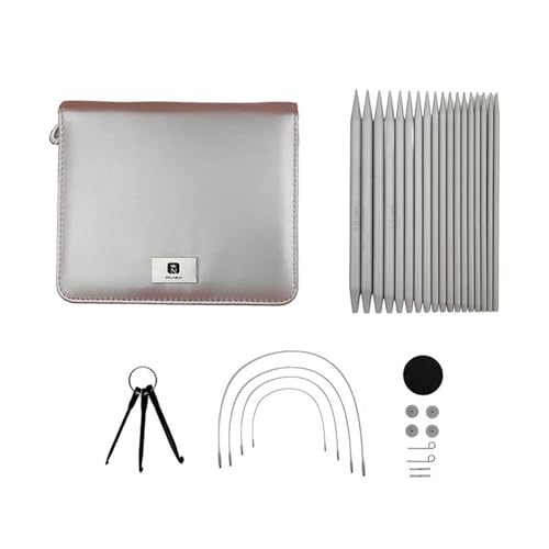 Outils à tricoter circulaires interchangeables avec aiguilles à tricoter de 3,0 mm à 6,0 mm
