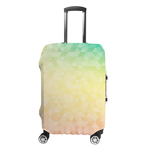 Housse de Protection pour Bagages Motif Géométrique Polygones Valise Taille M