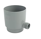 Schlagfest und hochbelastbar Regensammler 100 grau RG/DN 105 grau [Gartenartikel]