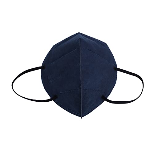 Supplyaid Bdl-A0085 Kn95 Face Mask For Protection Against Pm2.5 Dust, Pollen And Haze-Proof, 25-Pack, Navy #TOP3