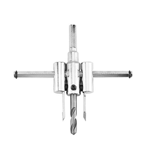 Broca ajustable para círculos de 30-120mm para madera y plástico miniatura 5