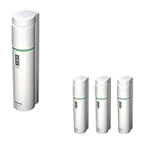 【4セット】 東芝 TOSHIBA 常備灯 LED常備灯 懐中電灯 KFL-124(W) [ホテル 旅館 業務用 家庭 非常灯 防災 停電 非常用 安全対策] 単1形乾電池×2本（別売）