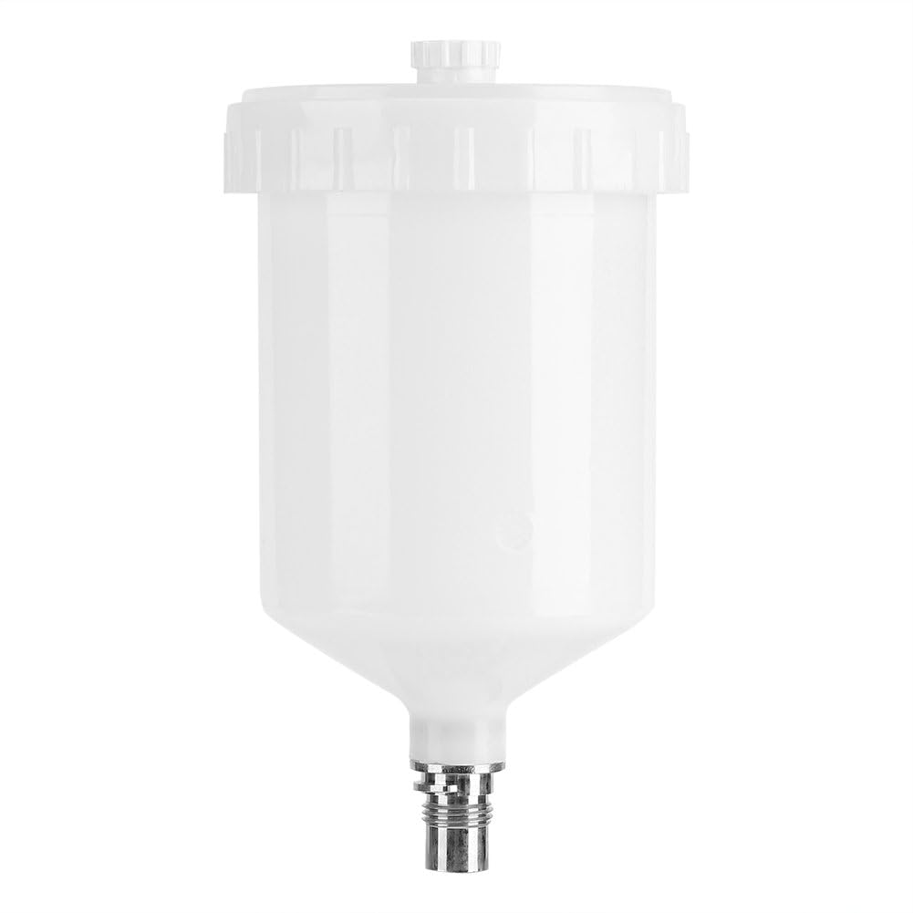 600 ml 18 cm x 10 cm plástico Hvlp Pintura para pulverizador Conector Jet pulverizador
