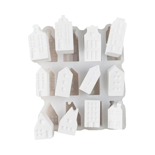 Recopilación de Moldes con formas al mejor precio. 46 Molde de Casa,Molde de Silicona con Forma de Casa - Molde de yeso casita,Moldes de adorno de cemento, molde de silicona de yeso, molde de arcilla de hormigón de fundición de...