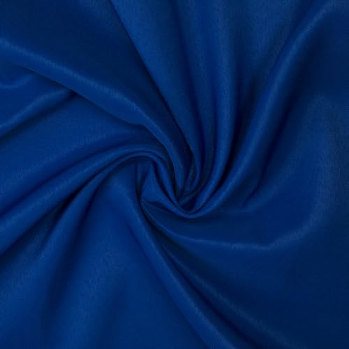 Gee Di Moda Square Tablecloth - 52 x 52 Inch Royal Blue Table Cloth for Small Square or Round Tables - Heavy Duty Washable Fabric - for Buffet Table, Holiday Party, Dinner, Wedding & Baby Shower