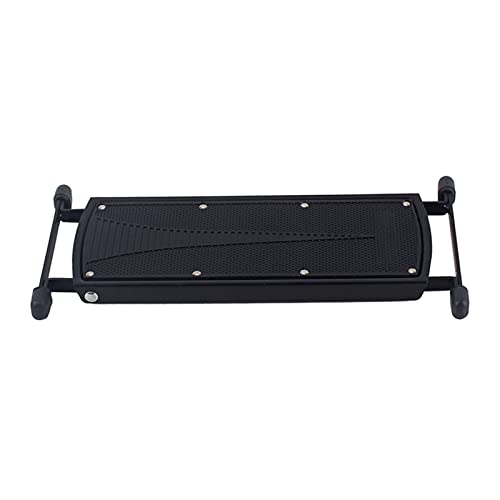 Guitar Footstool Guitar Foot Rest Metal with 6 Height Adjustable Stand Foldable Foot Stand for Classical Electric Guitar - Thumbnail 6