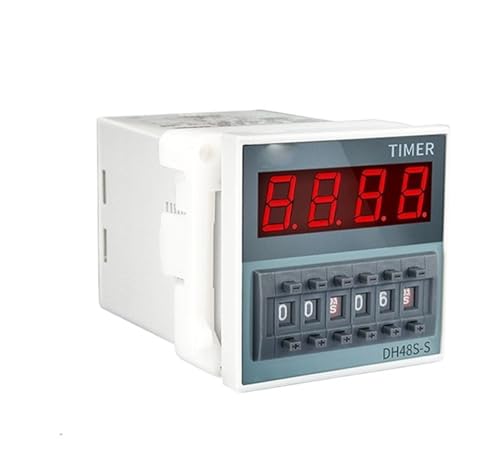 Relais temporisé DH48S-S 1Z2Z avec contrôle de cycle réglable 24V 220V 380V