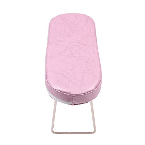 Support de table pliable avec oreiller manucure cuir microfibre stable