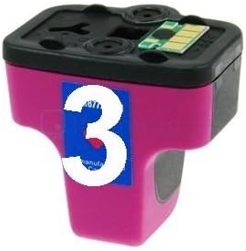 3 For HP 02 Remanufactured Magenta Ink Cartridges