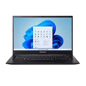 Notebook Positivo Master N4340 Intel® Core™ i5-10210U Windows 11 Home 8GB RAM 256GB SSD 14" Full HD - Preto