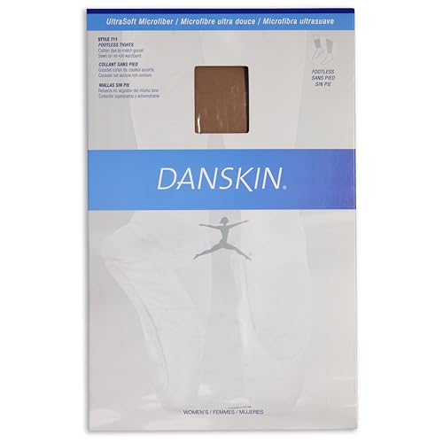 Image of Danskin womens Microfiber Footless Tights