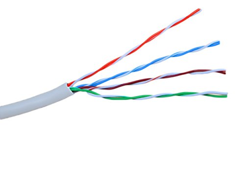 VIVO 500ft Bulk Cat6 Wire, CCA Ethernet Cable, 23 AWG, UTP Pull Box, LAN Network, Gray, CABLE-V006