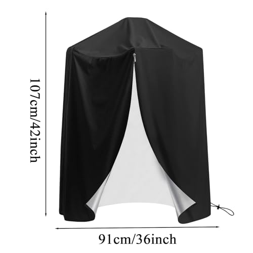 Bâche de protection pour fontaine d'extérieur bâche robuste imperméable et coupe-vent