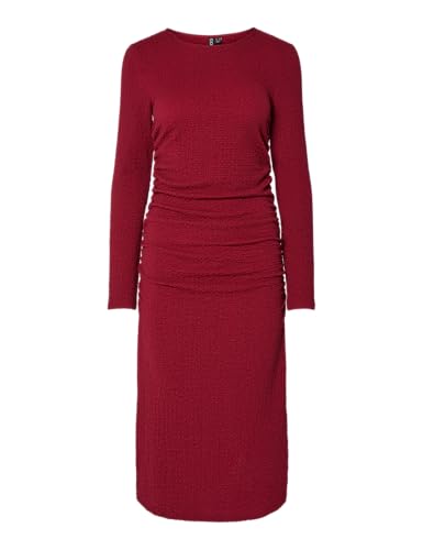 Robe midi Pcjamal Ls Pieces en jersey premium JRS BC pour femme
