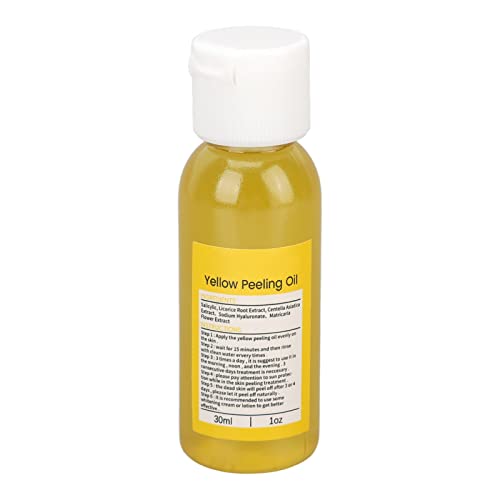 Yellow Peeling Oil for Exfoliating, Whitening, Softening, Callus Removal, Dark Skin, Cutin, Callus Skin