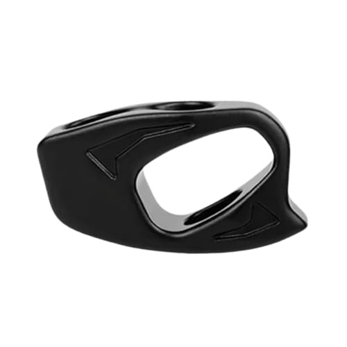 kowaku Rock Climbing Ascender Fall Protector 8.9kN Holder Aluminum Rope Grab Climbing Equipment for Outdoor Activities, Black