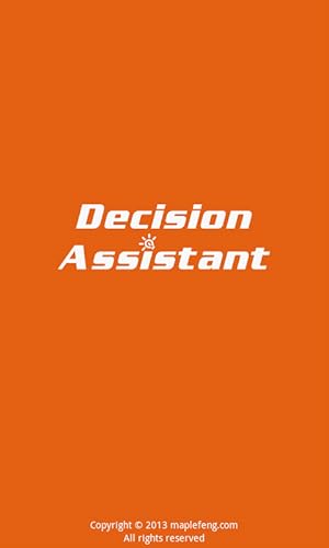 Decision Assistant