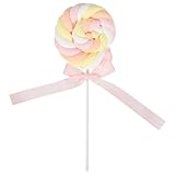 TOVINANNA 人工ロリポップモデル シミュレーションロリポップ写真撮影用小道具 フォトブースパーティーデコレーション ホームパーティー装飾