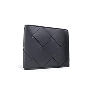 BOTTEGA VENETA (ボッテガヴェネタ) 二つ折り財布 BI-FOLD WALLET 113993 VO0BI 1000 ブラック [並行輸入品]
