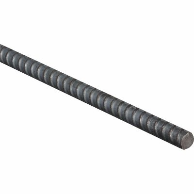 National Hardware N316-489 1/2X36 PLAIN STEEL REBAR #4 - Quantity 3