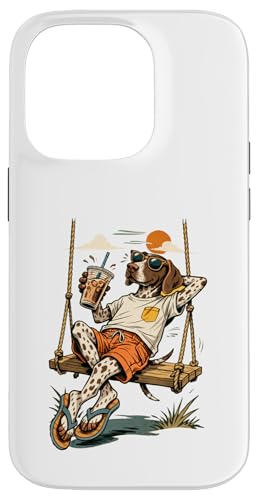 �X�C���ODIGOR�ŃA�C�X�R�[�q�[�����ރ|�C���^�[ �X�}�z�P�[�X iPhone 14 Pro �p