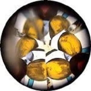 Star Magic Kaleidoscope Pocket Size - Brass Kaleidoscope (Silver)