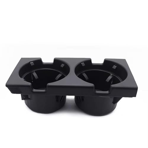 Boîte rangement console centrale BMW E46 avec double porte-gobelet stable
