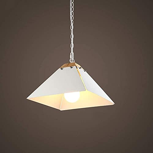 Suspension vintage en bois pour une ambiance loft chaleureuse dans la cuisine
