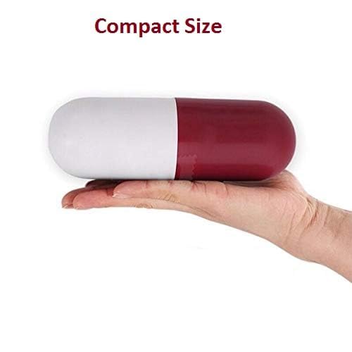 31Ax8a7FAOL NJK Creative Capsule Case Umbrella Lightweight Waterproof UV Protection Mini Compact Foldable Design Travel Umbrella For Men and Women (Assorted)