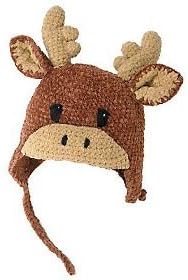 San Diego Hat Brown MOOSE Baby Toddler Beanie Soft Cap 0-6 months