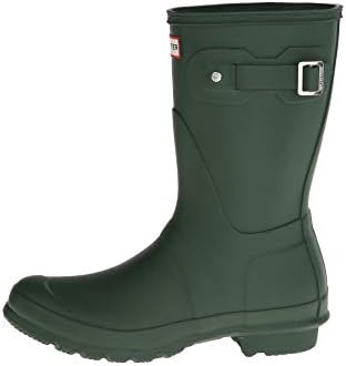 HUNTER Women's Wellington Boots, Green Matte, 8 | Image 3