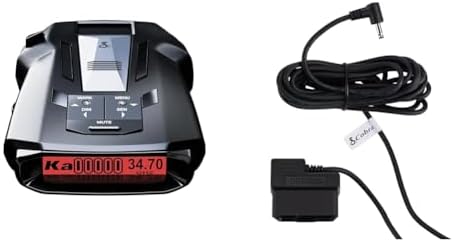 Cobra RAD 700i Laser Radar Detector + OBDII Power Cord Bundle - P...