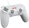GameSir Tegenaria Lite Controlador de Juego con Cable para Switch, Android, iOS, PC, Steam con Diseño Retro de los 90, Palancas de Efecto Hall, Frecuencia de Sondeo de 1000Hz, Doble Motor de Vibración, Latencia Ultra Baja Gris Retro (Renovado) por Amazon Renewed 4