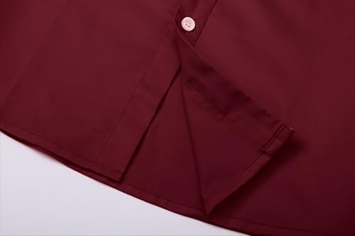 Image of SANGTREE Summer Button Down Shirts Cottn Tops for Men Women Boy Girl