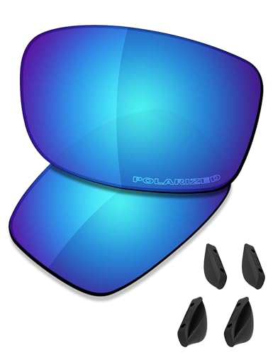Image of SAUCER Premium Replacement Lenses & Nosepads for Oakley Si Ballistic Shocktube OO9329 Sunglasses