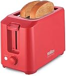 Salton Essentials - Compact Toaster, 2 Slice Capacity, Red