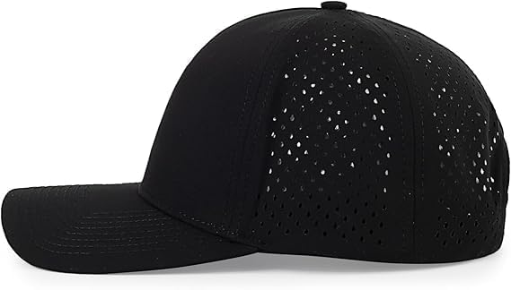 Custom Embroidered Logo Waterproof Baseball Cap Mesh Running Cap Breathable Quick Dry Outdoor Fitted Hats for Men Women - Image 5