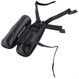 Borsa frontale per scooter elettrico, 1 l, in EVA, con tasca in rete, leggera, impermeabile, per cellulari, attrezzi, chiavi, design antiscivolo per