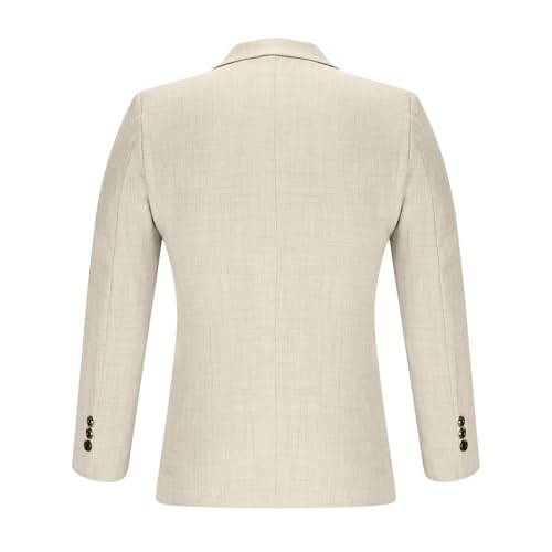 Mens Suit Jacket Slim Fit Sport Coat Two Buttons Notched Lapel Casual Business Formal Fashion Dress Blazer for Men3