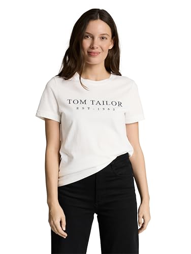 Basic T-Shirt mit Logo-Print 1