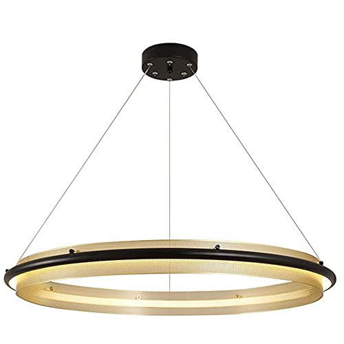 Lustre LED dimmable rond 60cm pour salle à manger