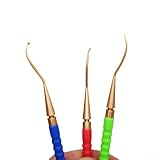 Three Pack Diving First And Second Stage K Valve O Ring Tool, Scuba Diving Brass O Ring Pick Set, Regulator Scuba Diving Repair Tool, O Ring Remover Tool With Brass Pick Hooks