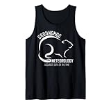ricomincio day meteorology funny wood chuck canotta