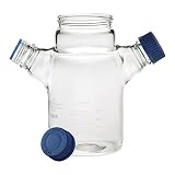 Chemglass CLS-1400-100 Series CLS-1400 Replacement Spinner Flask, Flat Bottom, 70 mm OD, 110 mm Height...