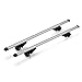 Cross Bar Crossbar Fits for VW Amarok 2022-2024 Luggage Carrier Roof Rack Rail Adjustable Lockable 2PCS Silver